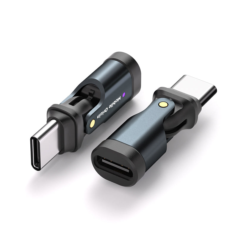 Otočná redukce USB-C na USB-C CB5, 240W, 480 Mb/s, Černá