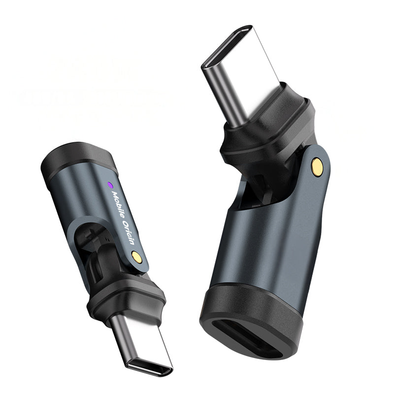 Otočná redukce USB-C na USB-C CB5, 240W, 480 Mb/s, Černá