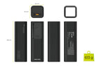 PowerBanka PB17, 30000mAh, 165W PD s displejem a svítilnou, - 2x USB-C + USB-A