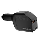 Car Charger 90W CA22 - USB-C + USB-A, 2x USB-C Cable