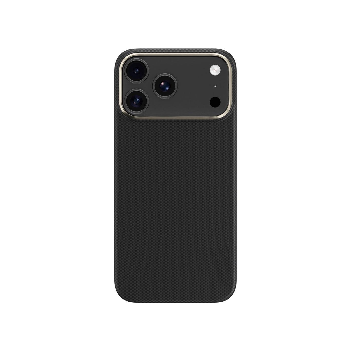 Aramidové magnetické pouzdro pro iPhone 17 Pro Max, černá