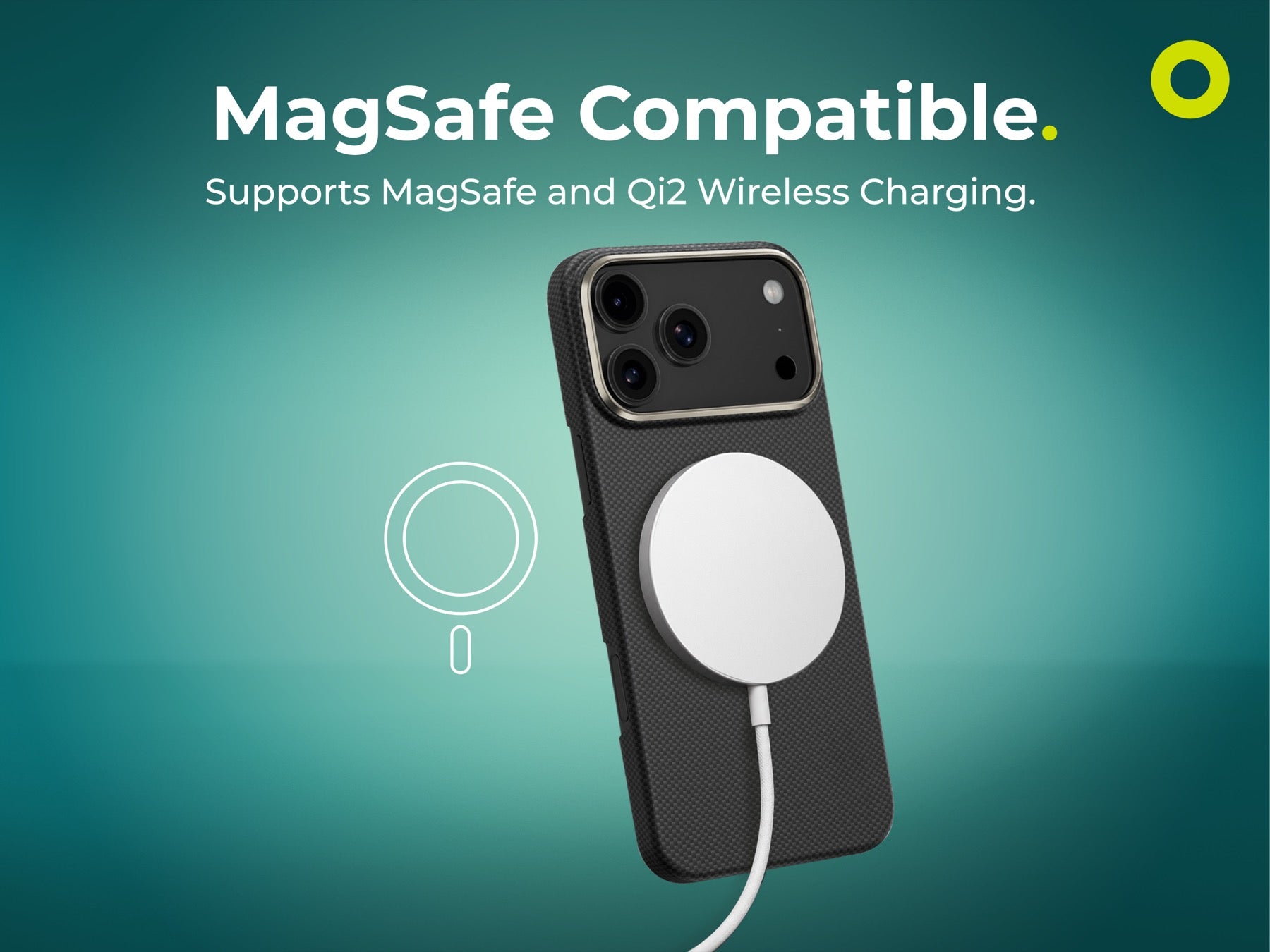 Aramid Magnetic Case for iPhone 17 Pro Max, Black