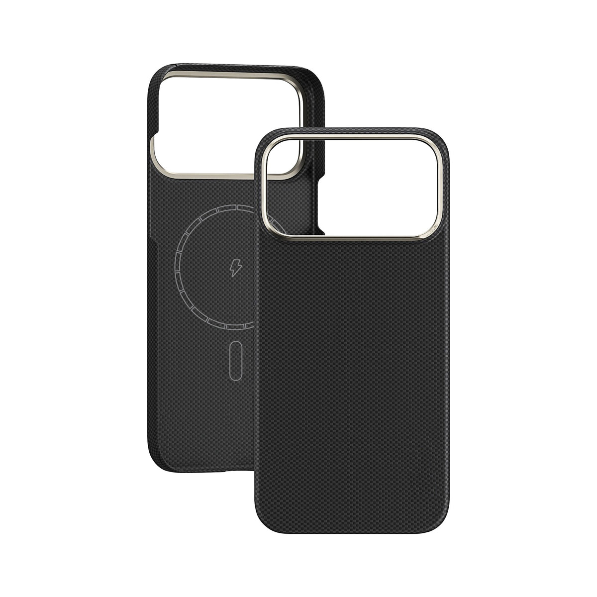 Aramidové magnetické pouzdro pro iPhone 17 Pro, černá