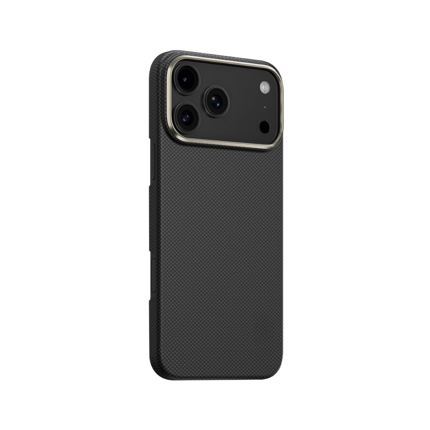 Aramidové magnetické pouzdro pro iPhone 17 Pro, černá