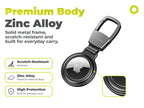 Metal Keychain for AirTag AT1, Black