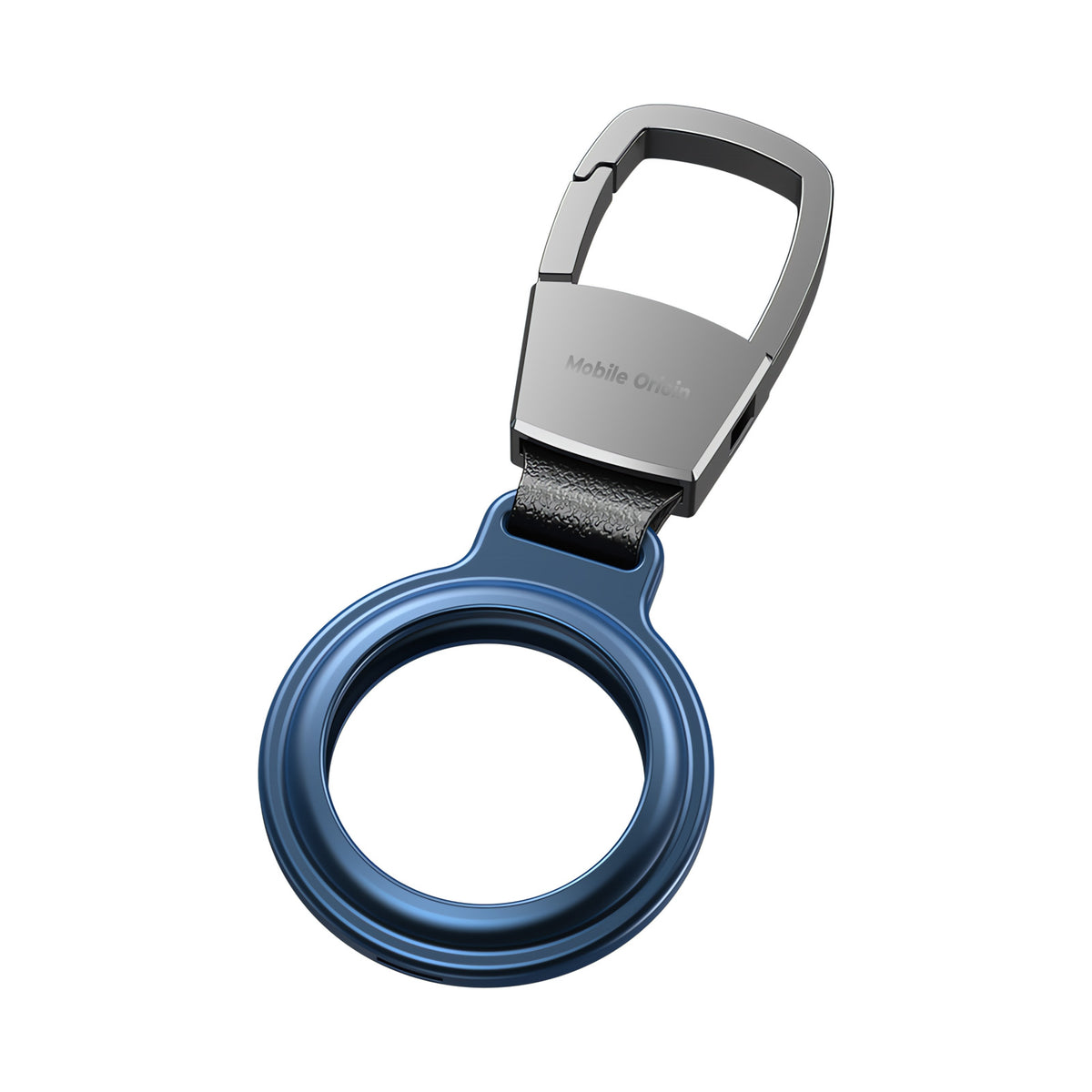 Metal Keychain for AirTag AT1, Blue