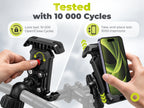 Bike Phone Holder B1 with Anti-Shock & Vibration Reduction, Black