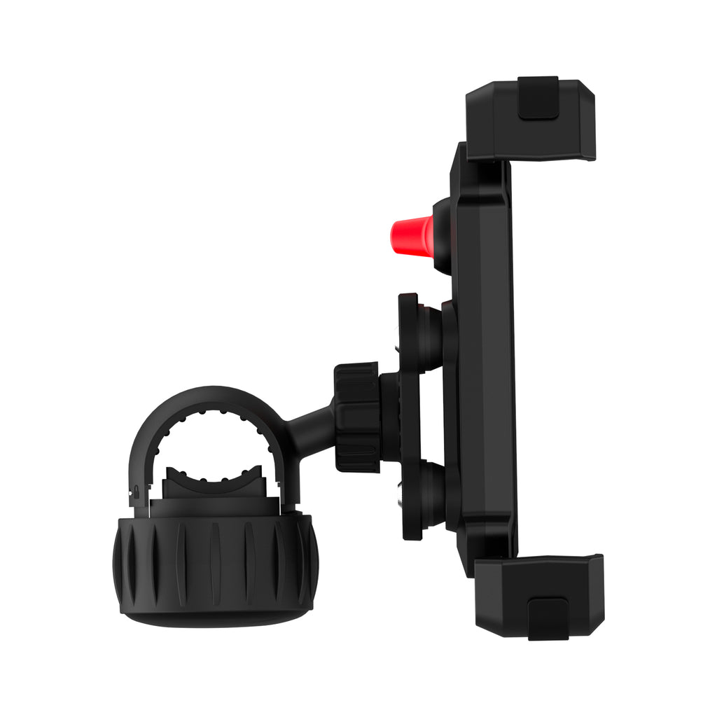Bike Phone Holder B1 with Anti-Shock & Vibration Reduction, Black