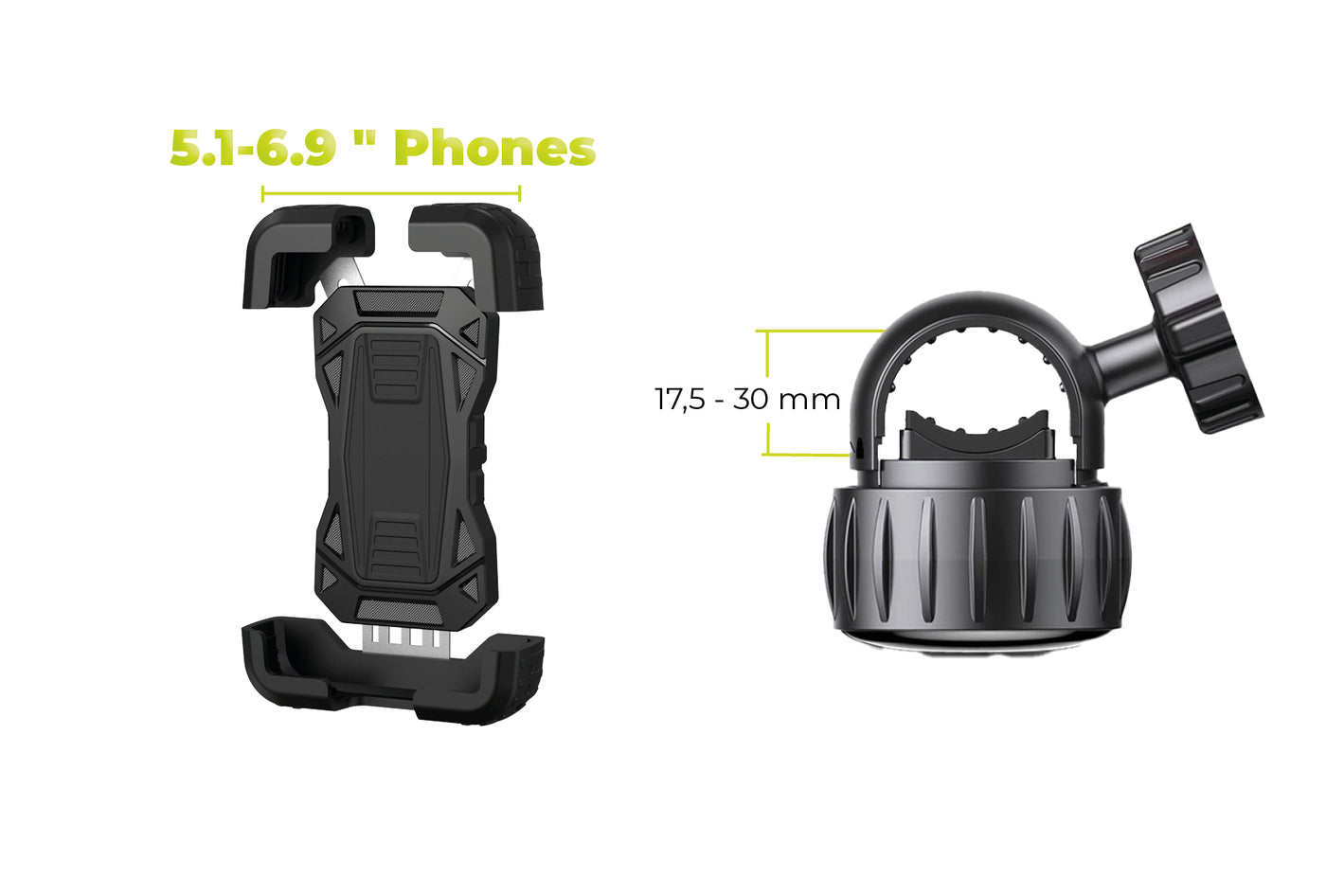 Bike Phone Mount B3, Black