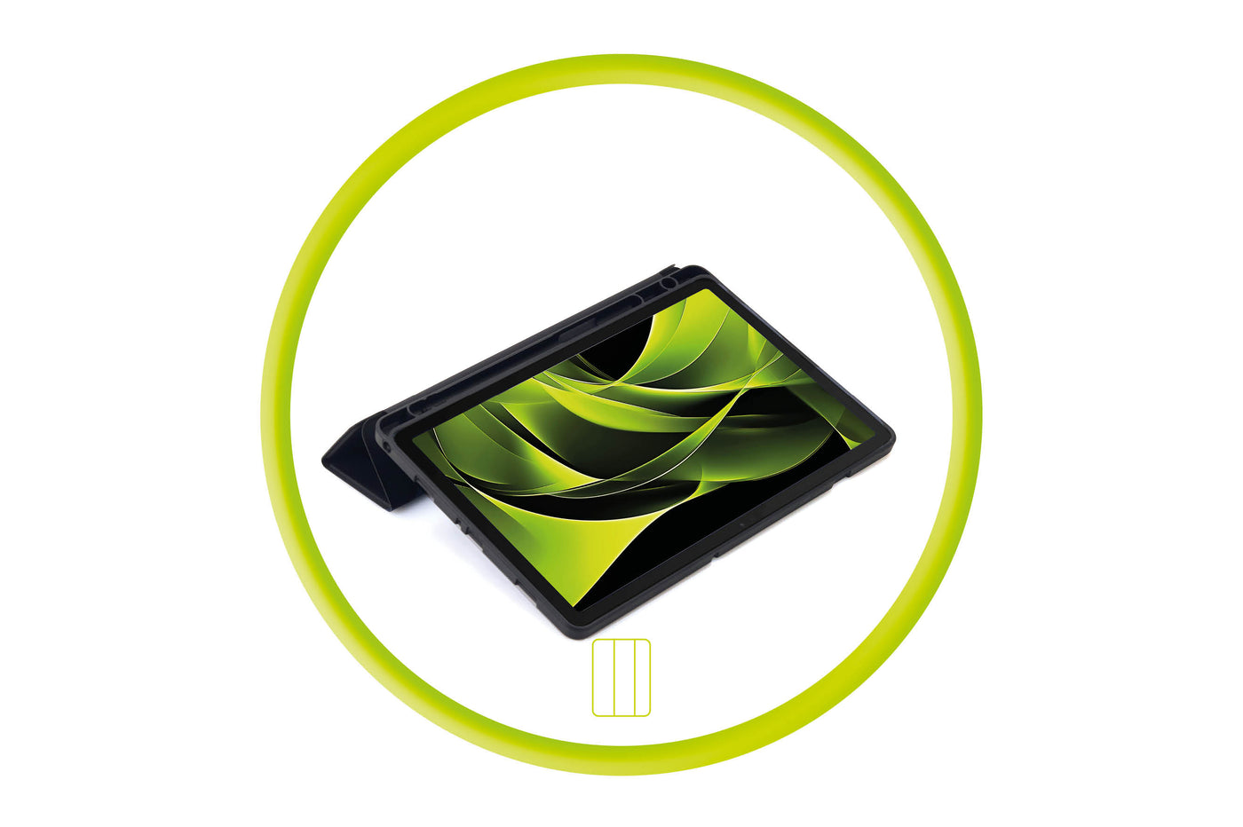 Easy Tablet Flip Case for Samsung Galaxy Tab A9+, Black
