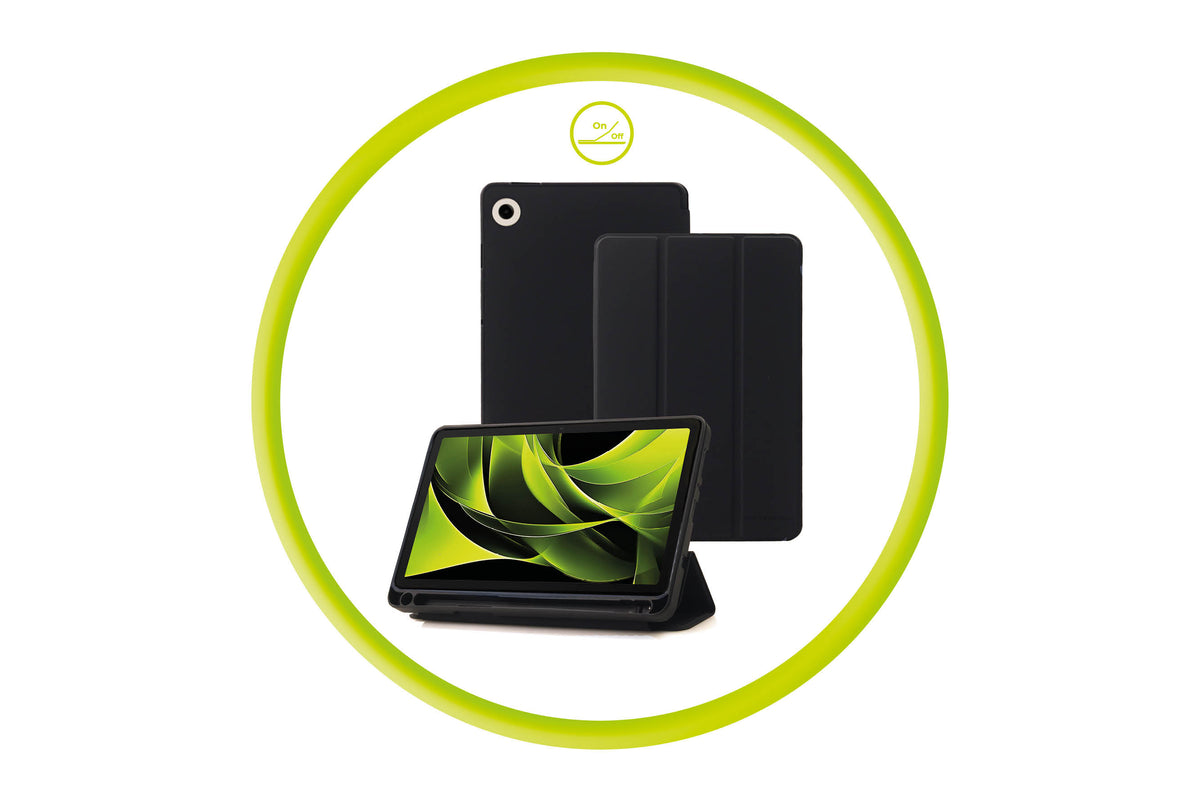 Easy Tablet Flip Case for Samsung Galaxy Tab A9, Black