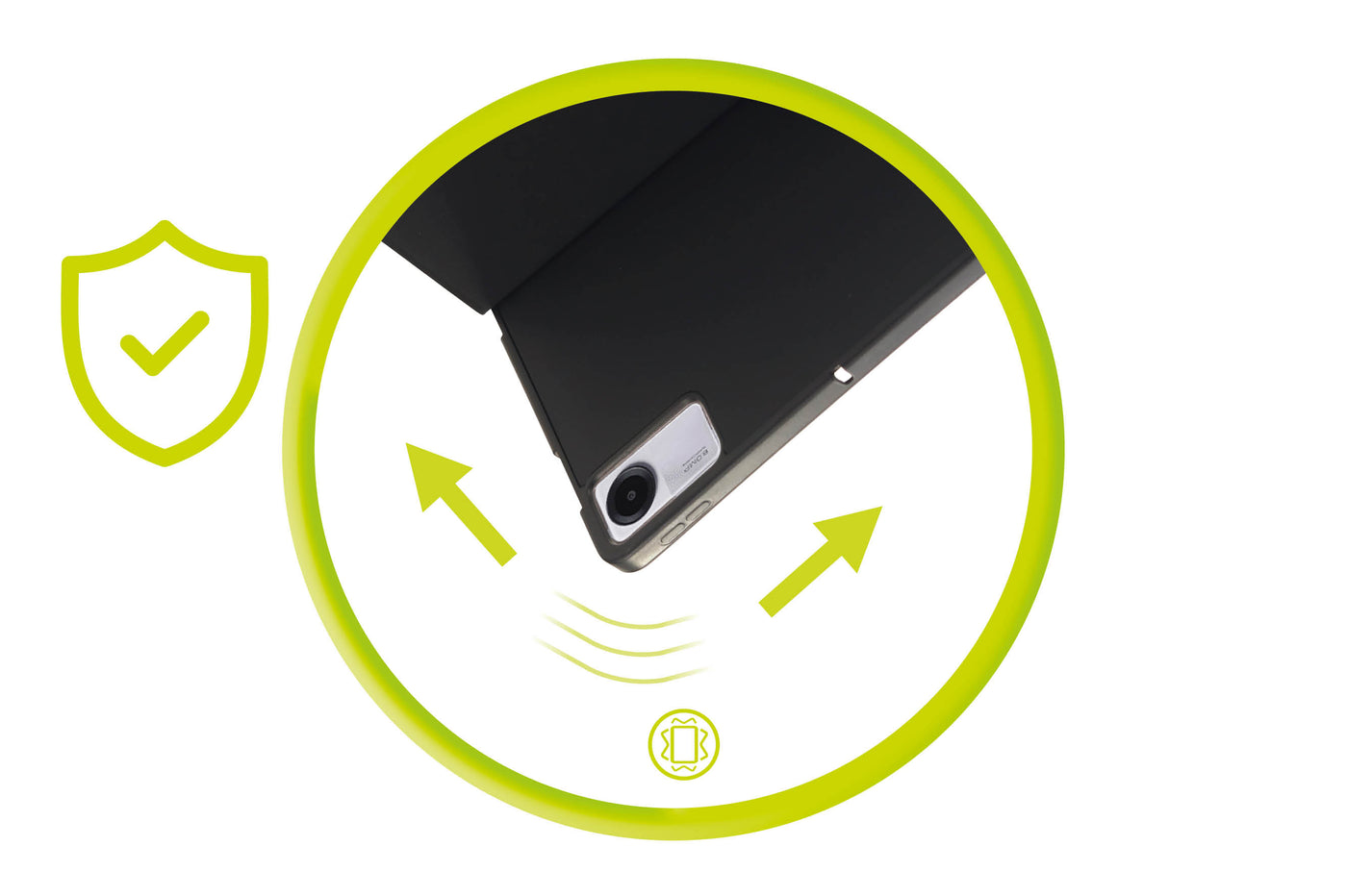 Easy Tablet pouzdro pro Xiaomi Redmi Pad SE 11", Černá