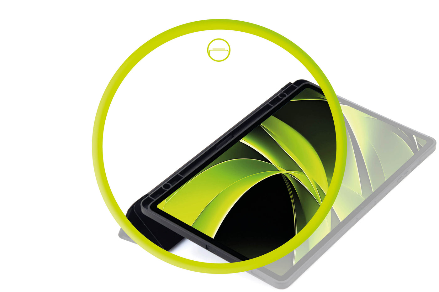 Pouzdro Easy Tablet pro Samsung Galaxy Tab S10 FE+, Černá
