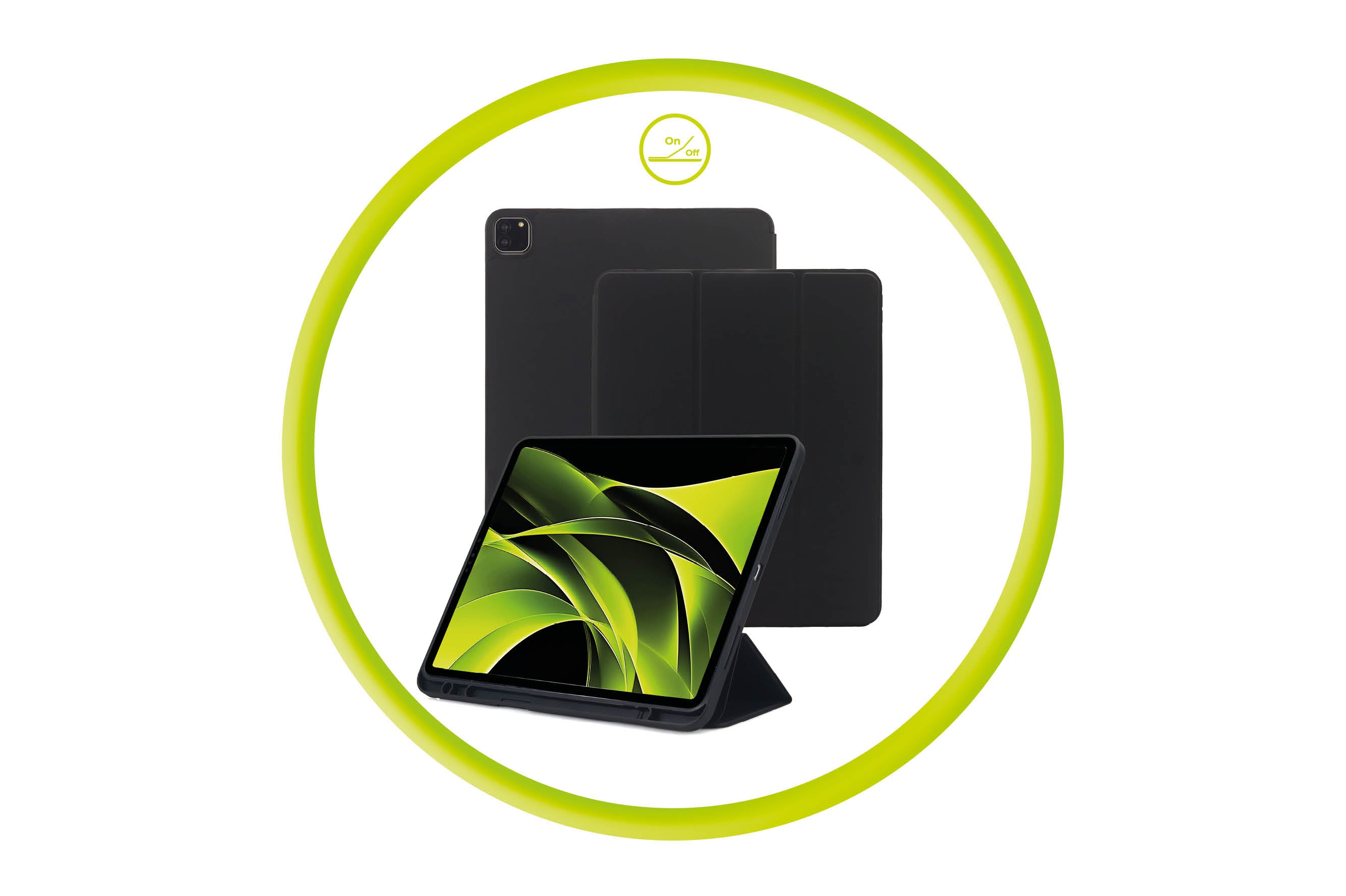 Easy Tablet pouzdro, Černá pro iPad Pro 11" M4 2024