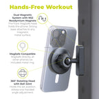 Fitness Magnetic Holder OT1, Black