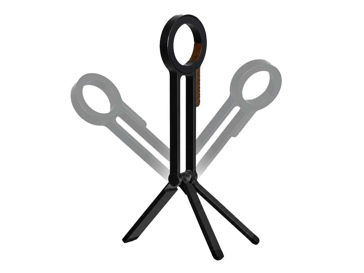 Magnetický tripod na telefón OT2, Čierna