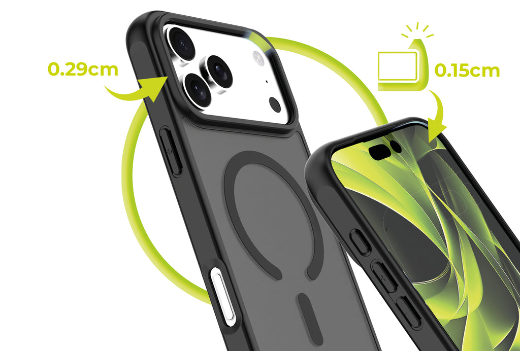 Easy Hybrid MagSafe Case for iPhone 18 Pro Max, Matte Black