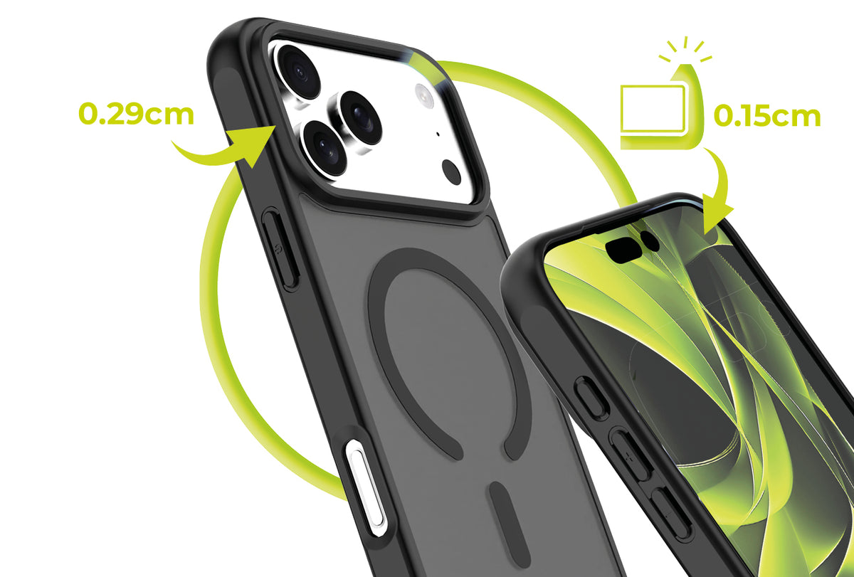 Easy Hybrid MagSafe Case for iPhone 18 Pro Max, Matte Black