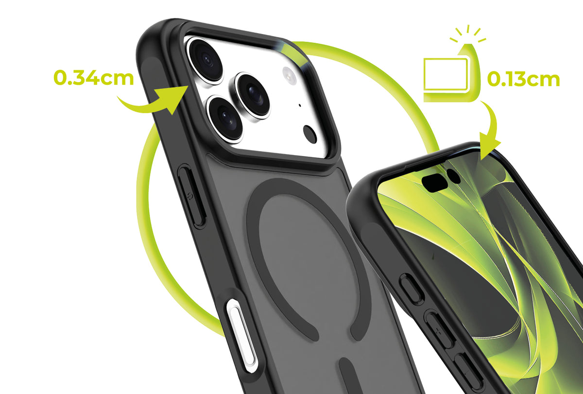 Easy Hybrid MagSafe Case for iPhone 18 Pro, Matte Black