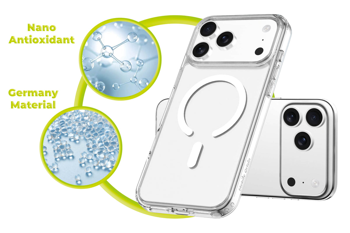 Easy Hybrid MagSafe Case for iPhone 18 Pro Max, Clear