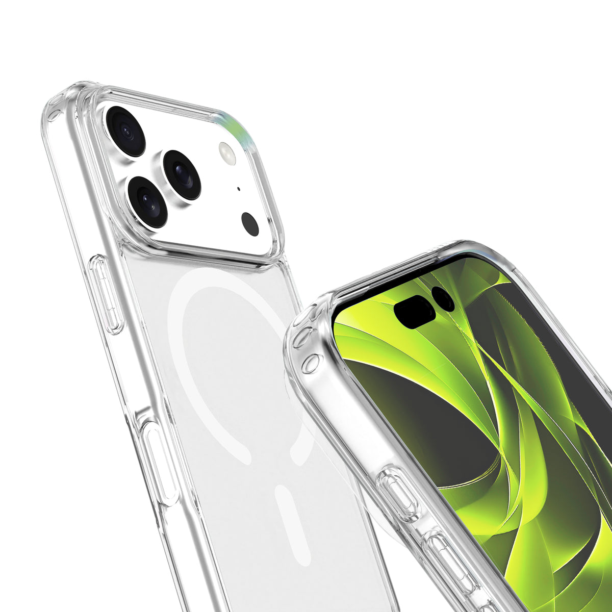 Easy Hybrid MagSafe Case for iPhone 18 Pro, Clear