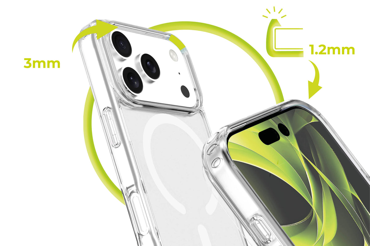 Easy Hybrid MagSafe Case for iPhone 18 Pro, Clear