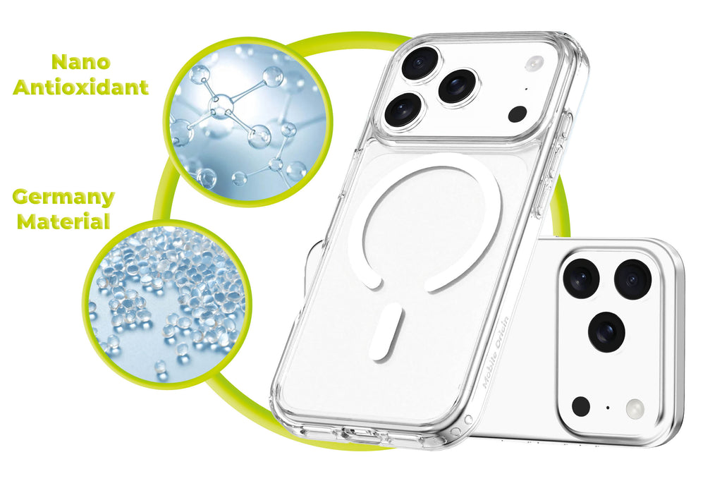 Easy Hybrid MagSafe Case for iPhone 18 Pro, Clear