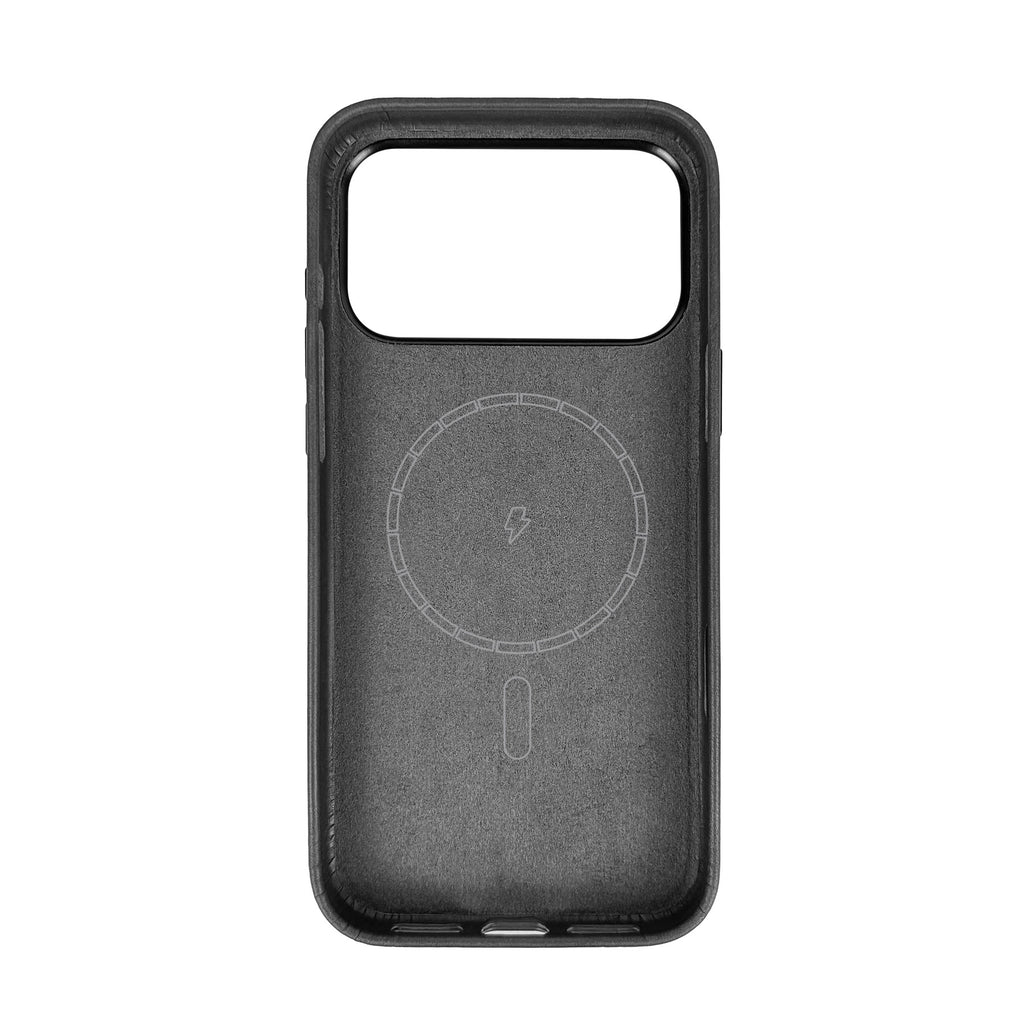 Leather Magnetic Case for iPhone 17 Pro Max / iPhone 18 Pro Max, Black