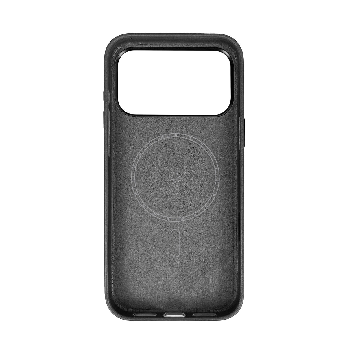 Leather Magnetic Case for iPhone 17 Pro / iPhone 18 Pro, Black