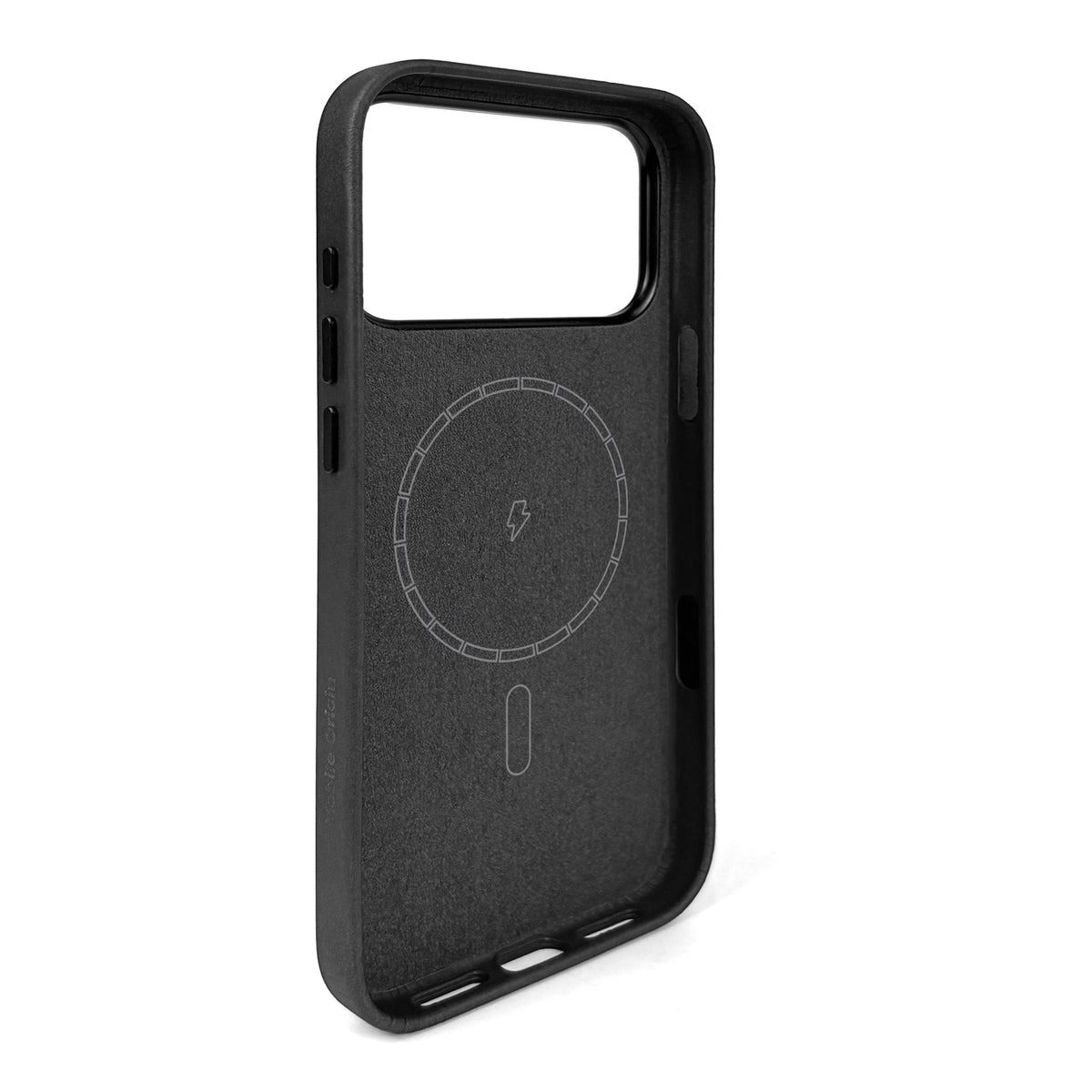 Leather Magnetic Case for iPhone 17 Pro / iPhone 18 Pro, Black