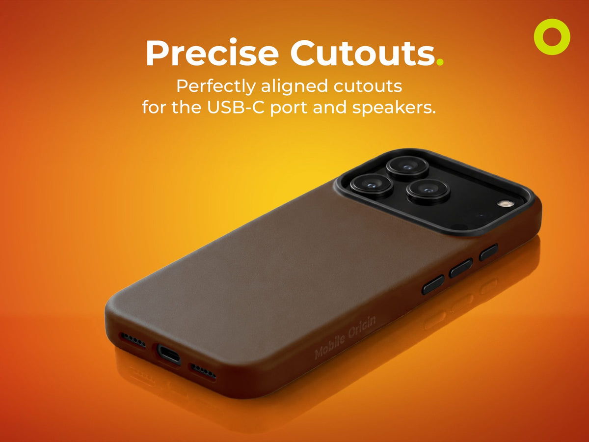 Leather Magnetic Case for iPhone 17 Pro Max / iPhone 18 Pro Max, Dark Brown