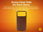 Leather Magnetic Case for iPhone 17 Pro Max / iPhone 18 Pro Max, Dark Brown