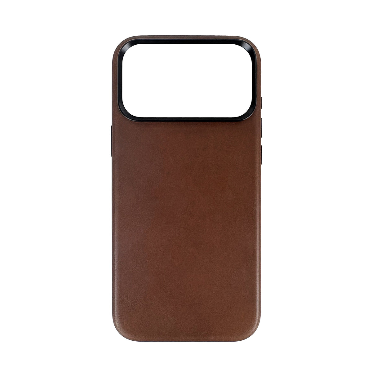 Leather Magnetic Case for iPhone 17 Pro Max / iPhone 18 Pro Max, Dark Brown