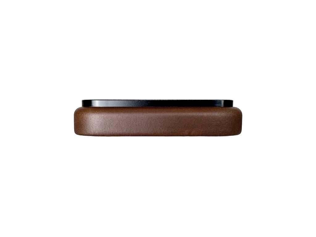 Leather Magnetic Case for iPhone 17 Pro Max / iPhone 18 Pro Max, Dark Brown