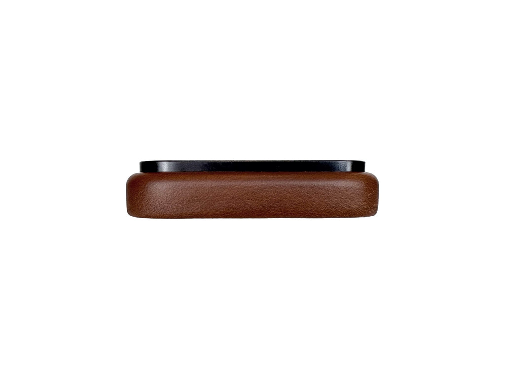 Leather Magnetic Case for iPhone 17 Pro / iPhone 18 Pro, Dark Brown
