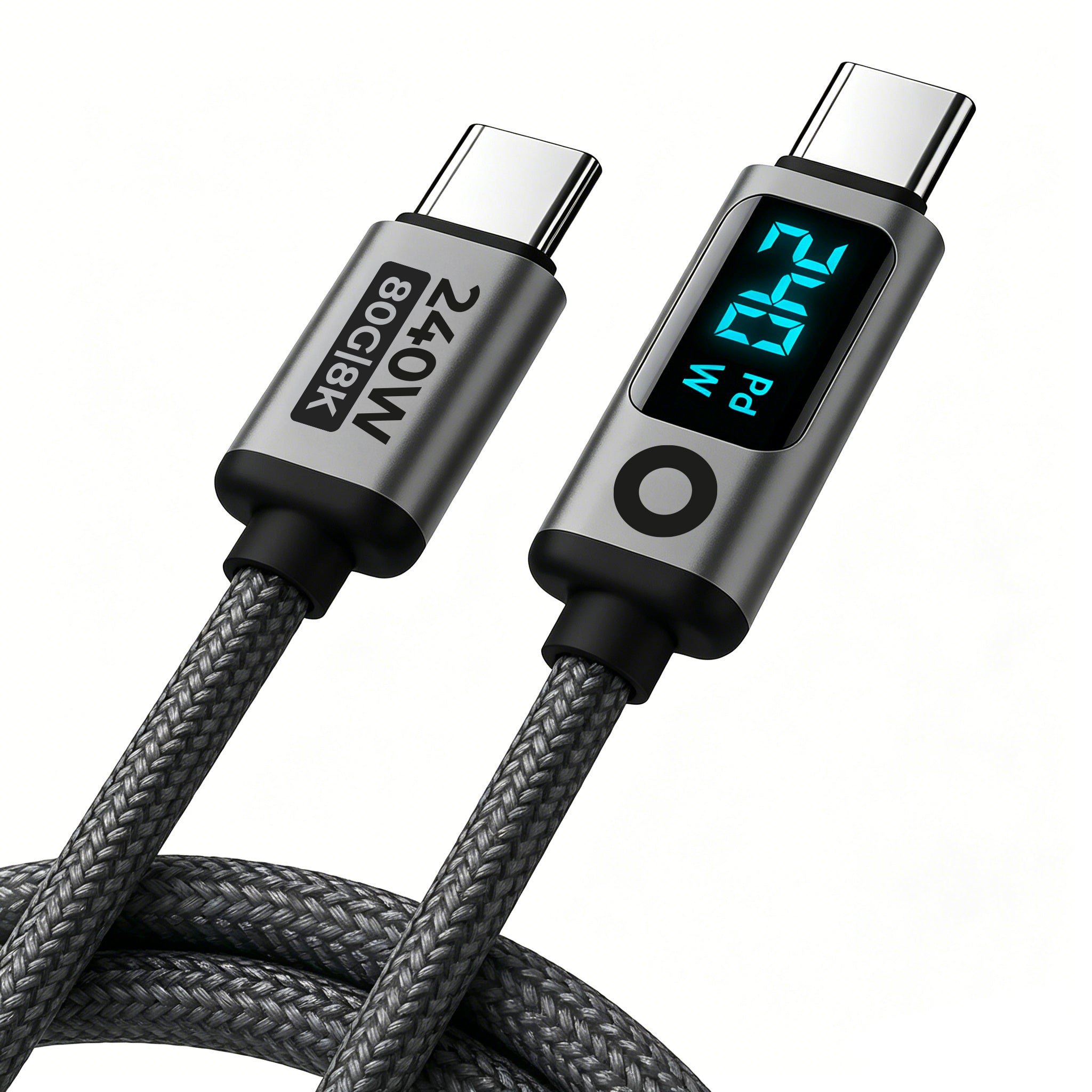 USB-C to USB-C Display Cable CB18 240W, 80Gbps, 8K, 1.5m