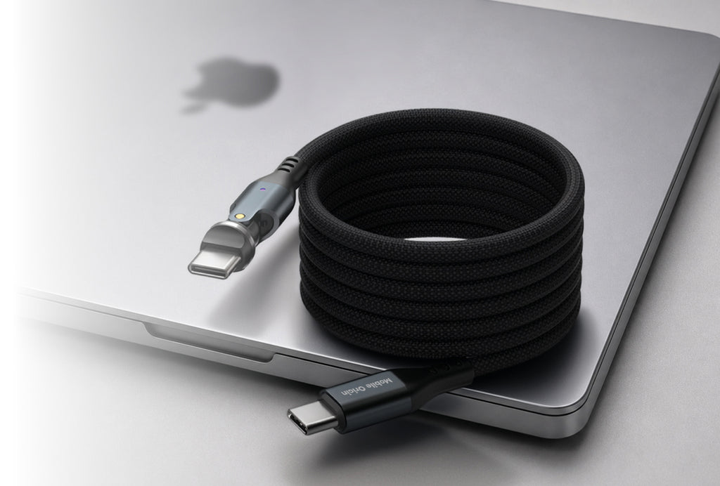 240W 540° Rotatable Magnetic Cable, USB-C to USB-C, 1 m, CB14