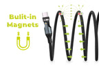 240W 540° Rotatable Magnetic Cable, USB-C to USB-C, 1 m, CB14