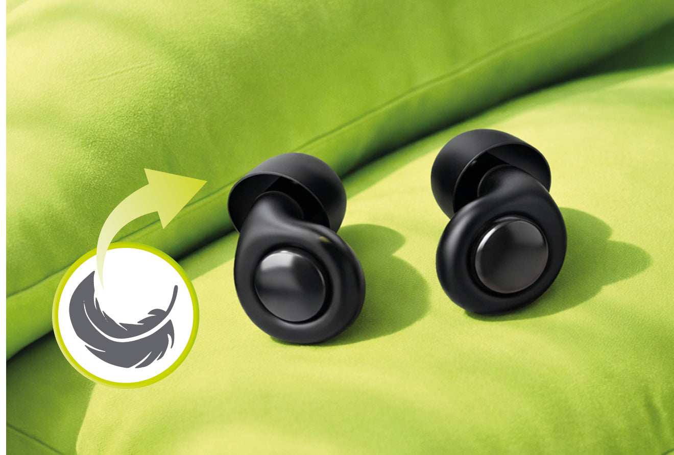 Sleep Earplugs EA1, 32 dB, Black