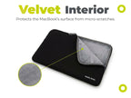 Neoprene Sleeve for MacBook Air/Neo 13", Black