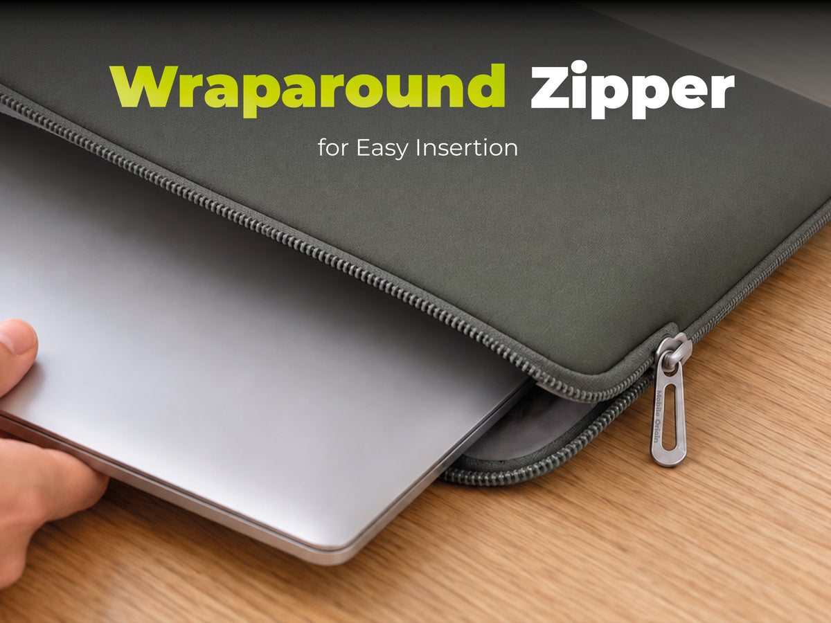 Neoprénové puzdro pre MacBook Air/Neo 13", Zelená