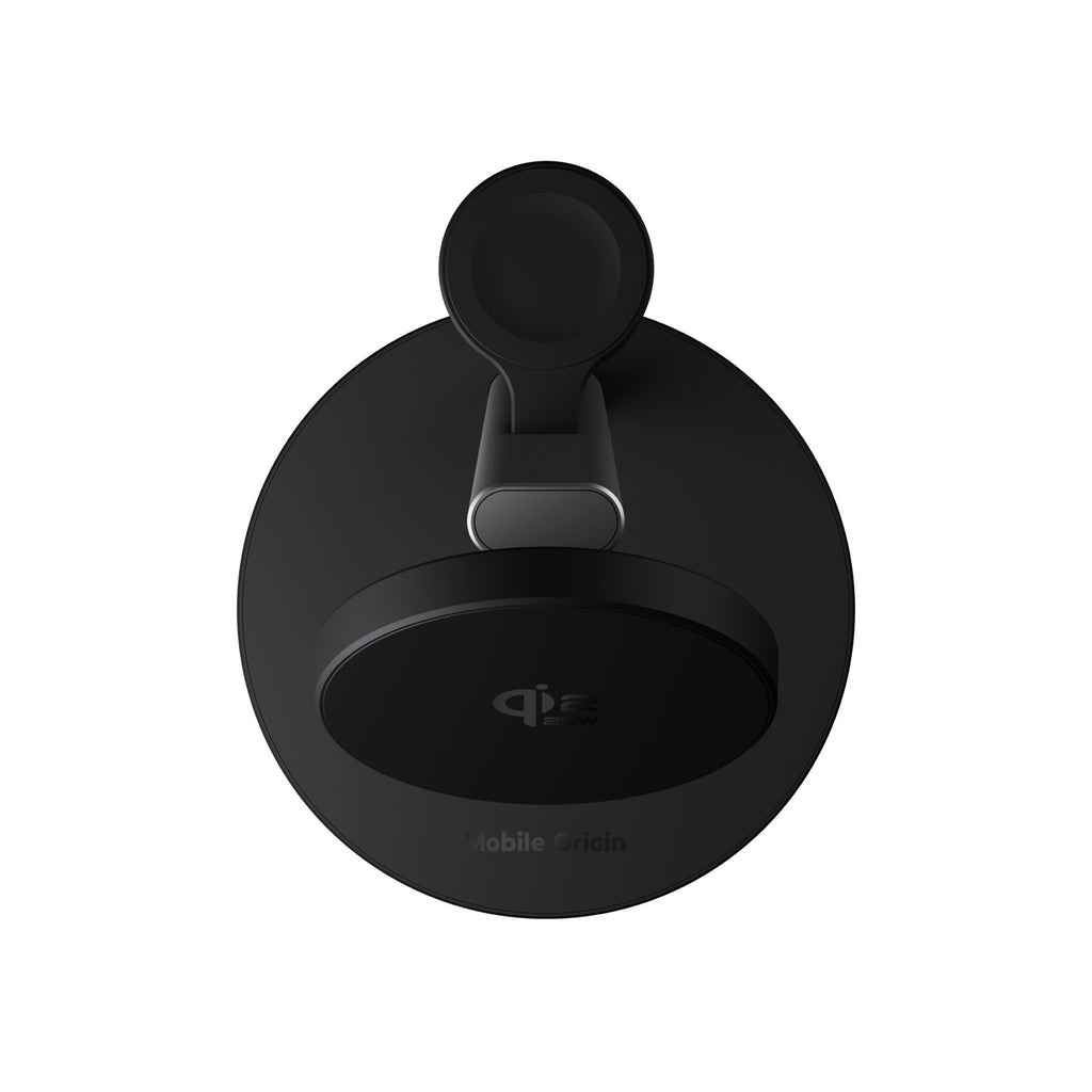 Nabíjecí stojánek 3v1 Qi2 25W Pro, Černá