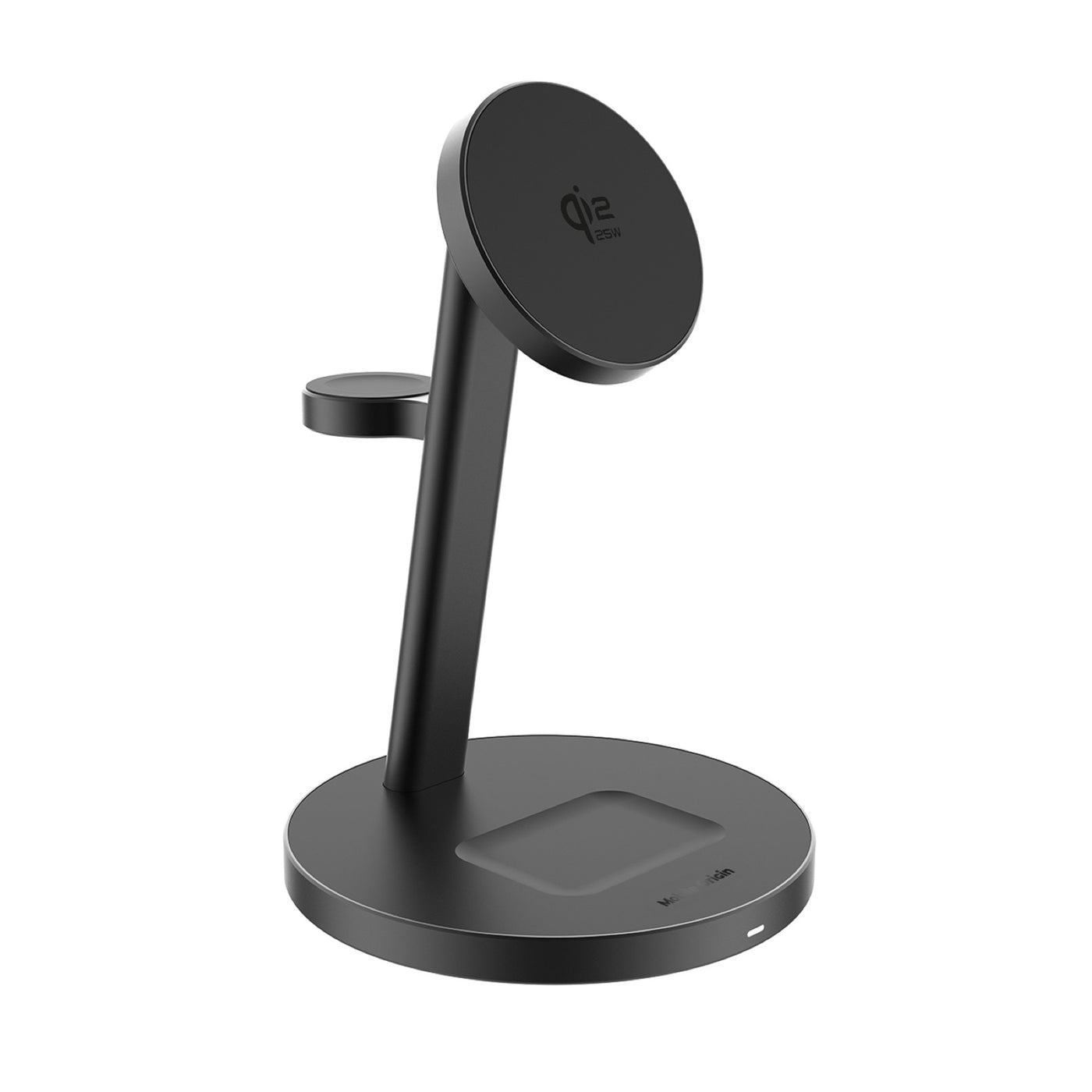 3-in-1 Qi2 25W Pro Charging Stand, Black