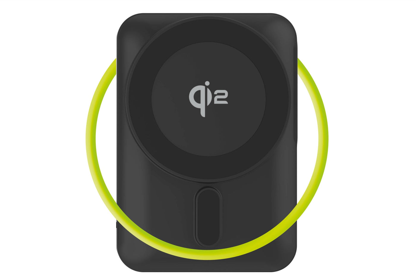 Wireless Semi-Solid Power Bank with Display MagSafe PB19, 10000mAh, Qi2 15W, USB-C Cable, Black