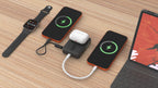 Bezdrátová powerbanka s displejem MagSafe PB19, 10000mAh, Qi2 15W, USB-C kabel, Černá