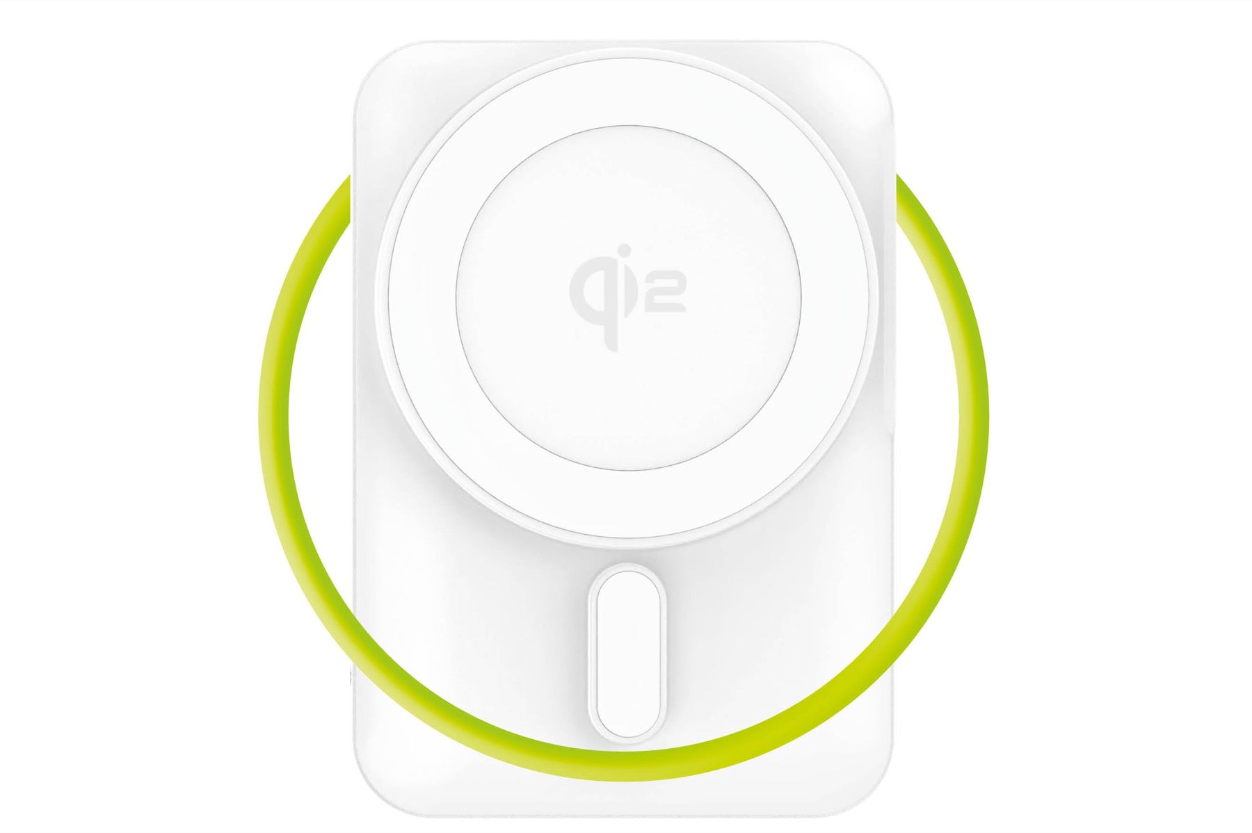 Bezdrátová powerbanka s displejem MagSafe PB19, 10000mAh, Qi2 15W, USB-C kabel, Bílá