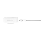 Bezdrátová powerbanka s displejem MagSafe PB19, 10000mAh, Qi2 15W, USB-C kabel, Bílá
