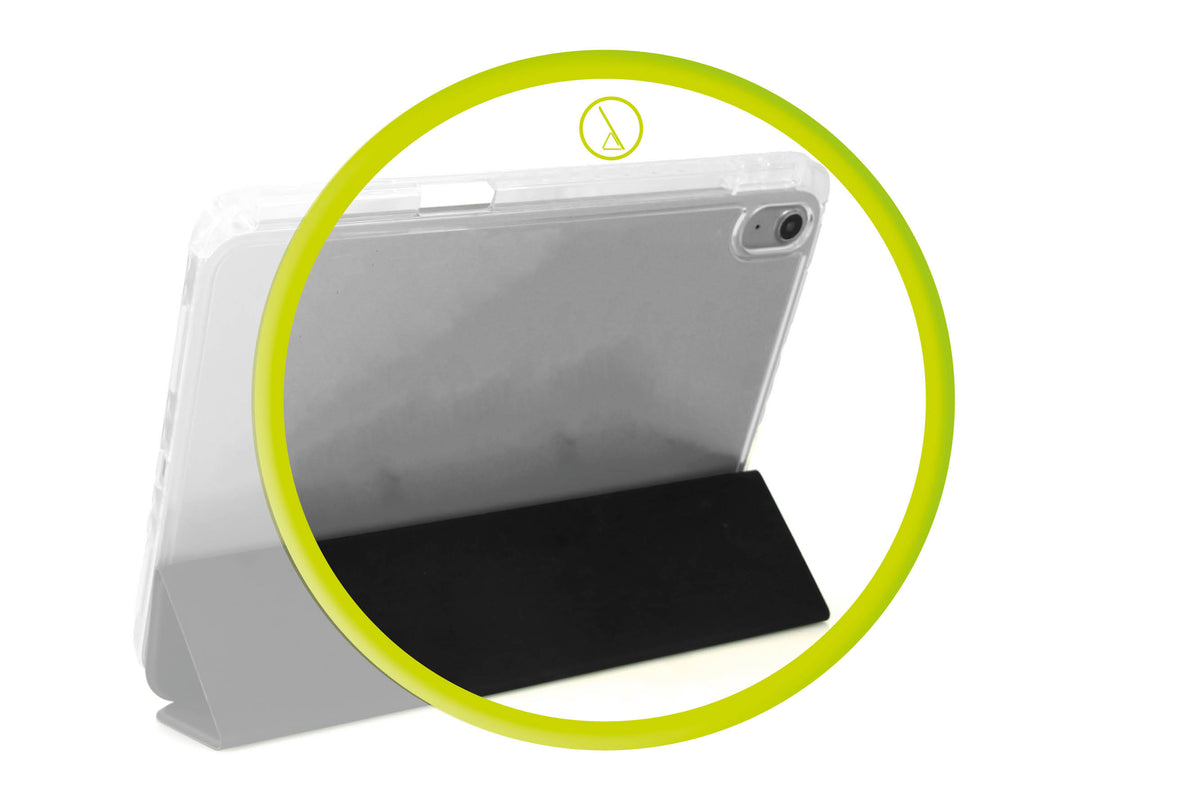 Easy Tablet Case Black/Transparent for iPad Air 13" M2 2024