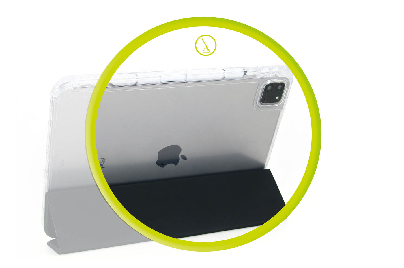 Easy Tablet Case Black/Transparent for iPad Pro 13" M4 2024