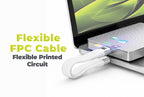 USB-C Keychain Cable, 240W, 40Gbps, 8K, CB17, White